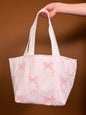 The Large Pink Bow Mini Tote