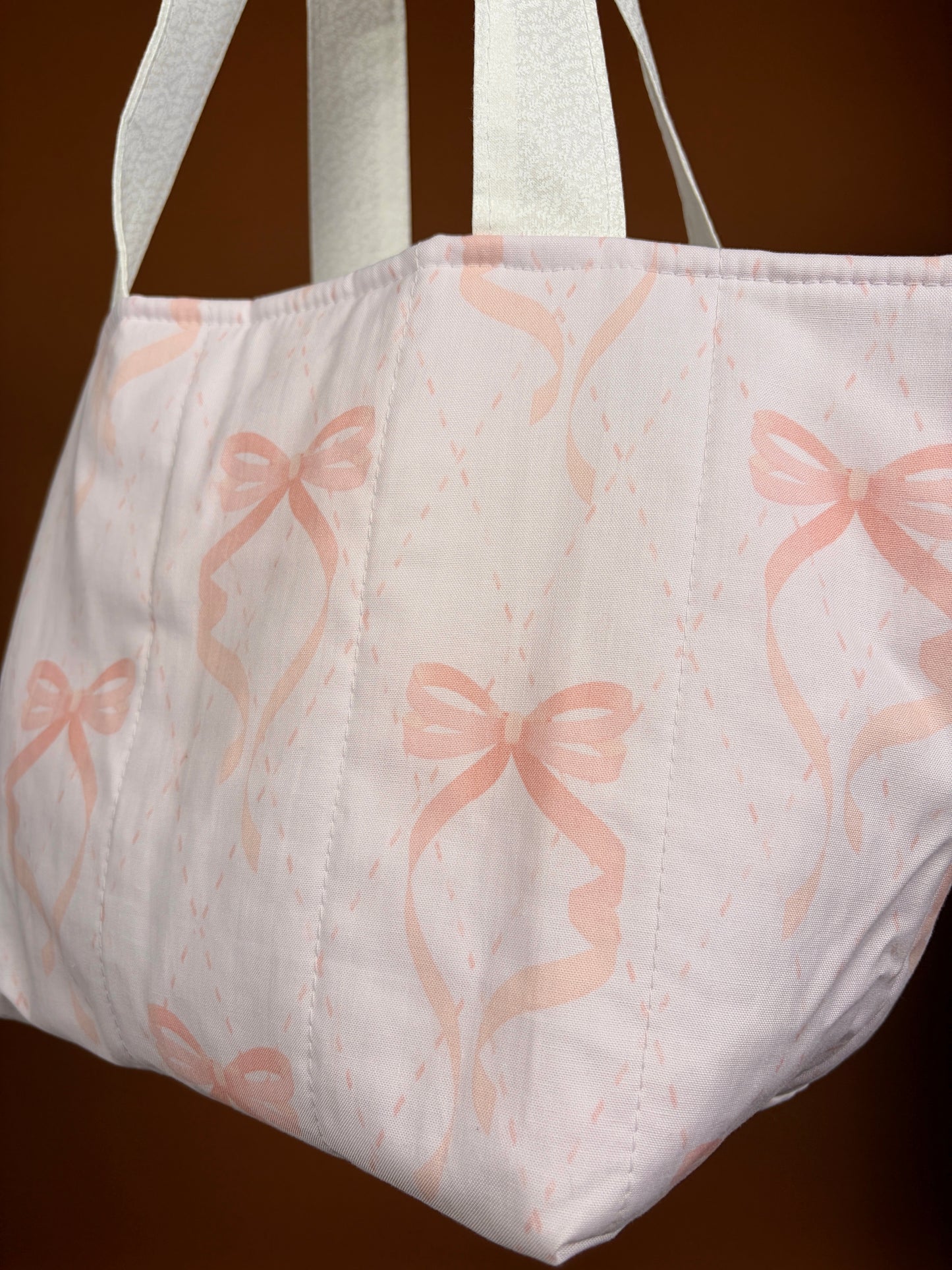 The Large Pink Bow Mini Tote