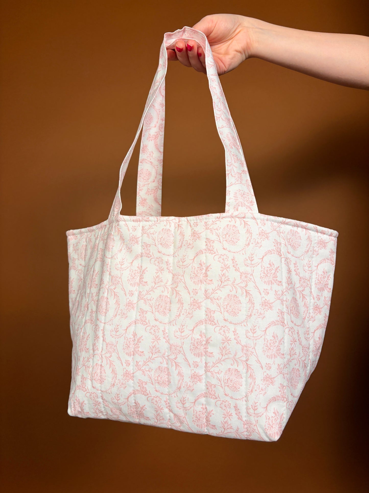 Vintage Pink Mini Tote