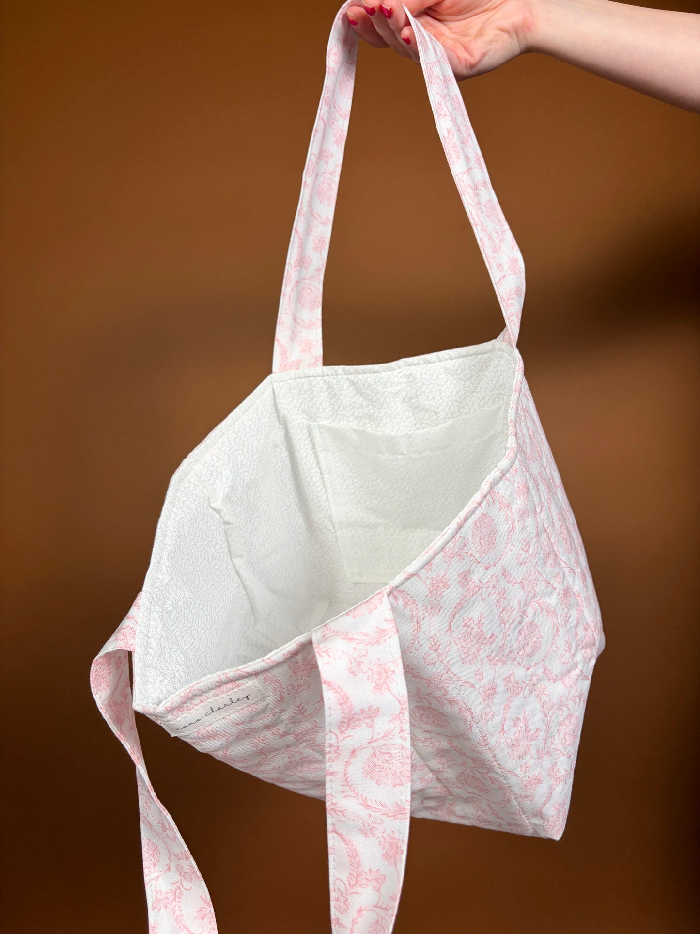 Vintage Pink Mini Tote