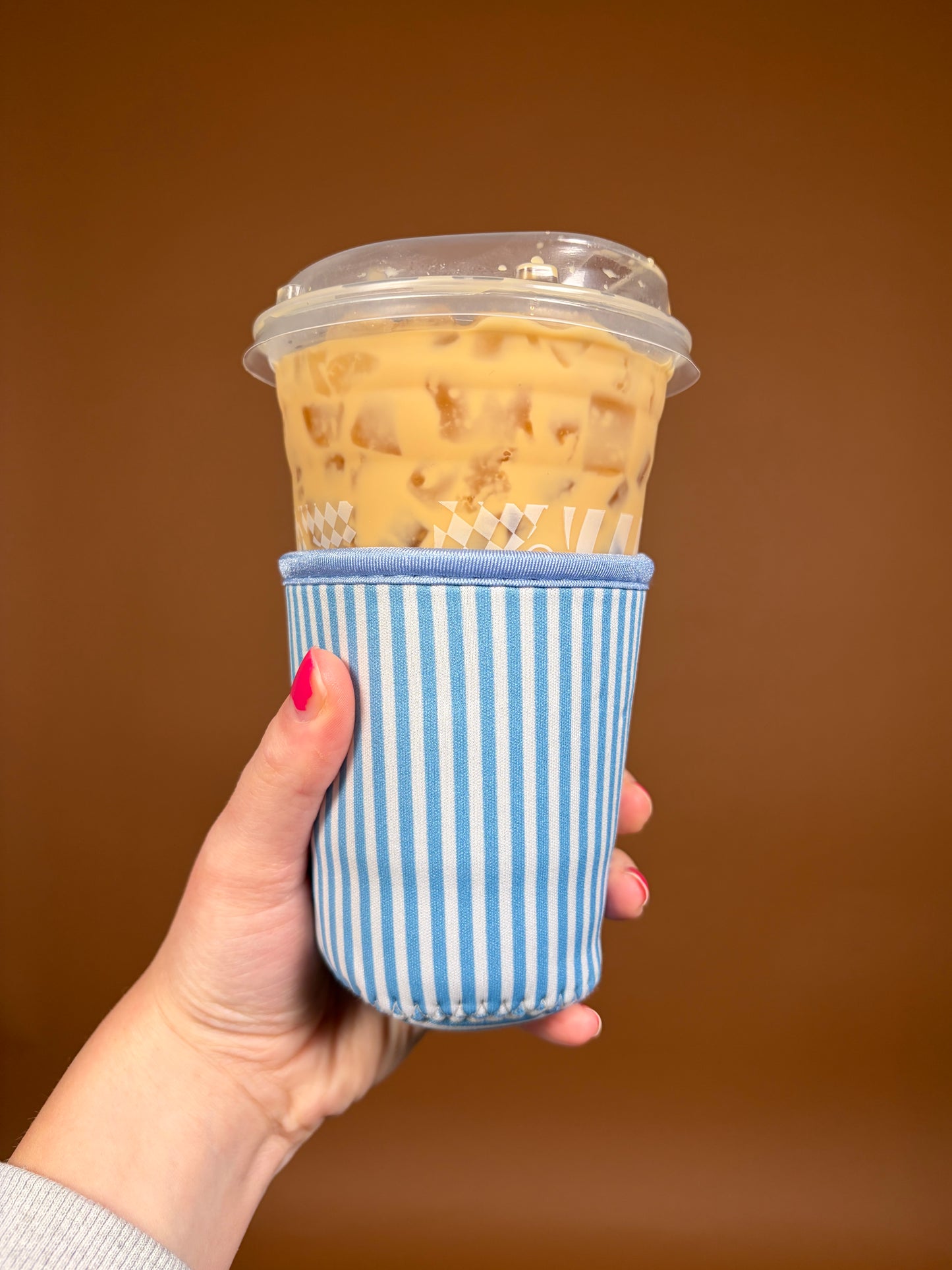 Blue Stripe Small Cup Coozie *limited-edition*