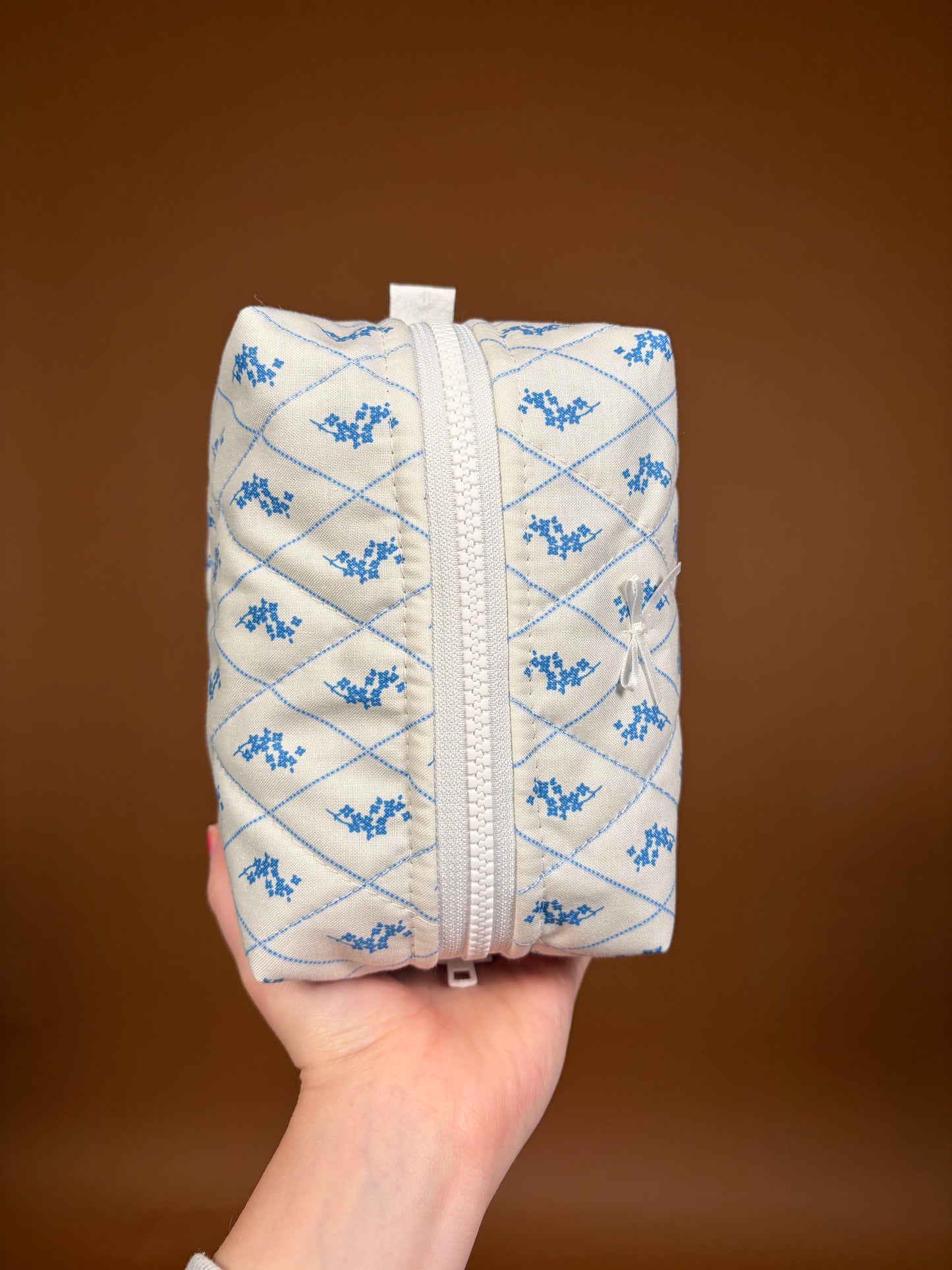 Lydia Bow Medium Makeup Bag *limited-edition*