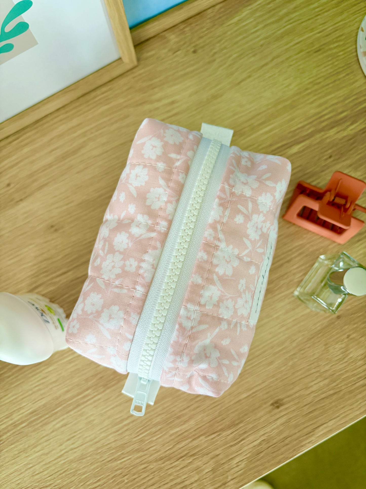 Floral Ballerina Mini Makeup Bag