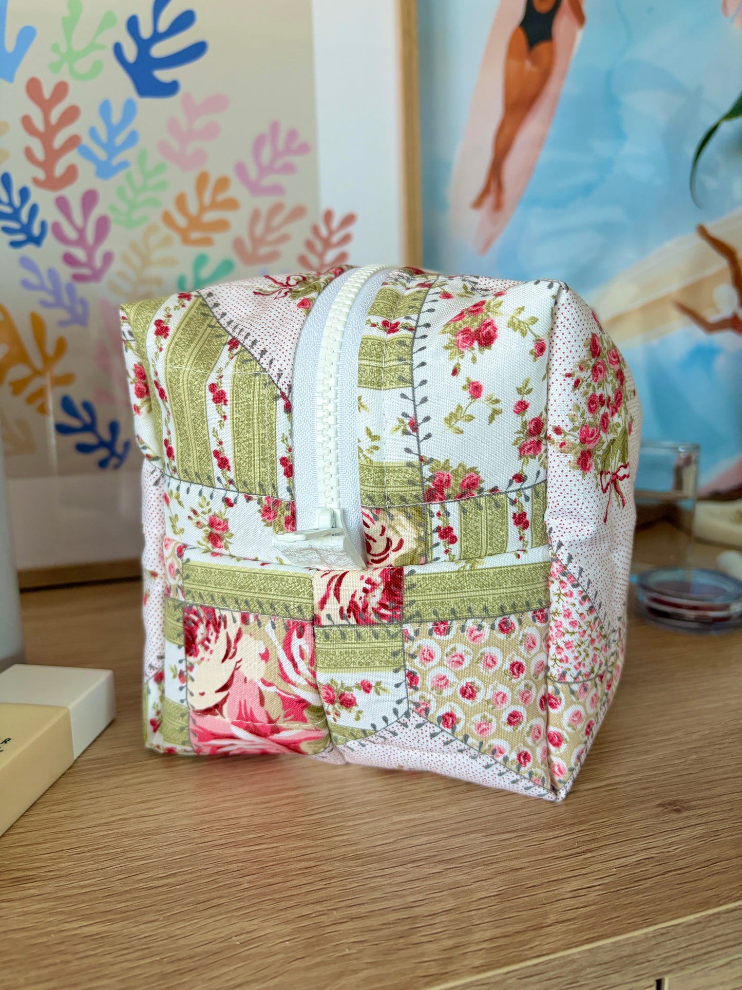 Rosette Large Makeup Bag