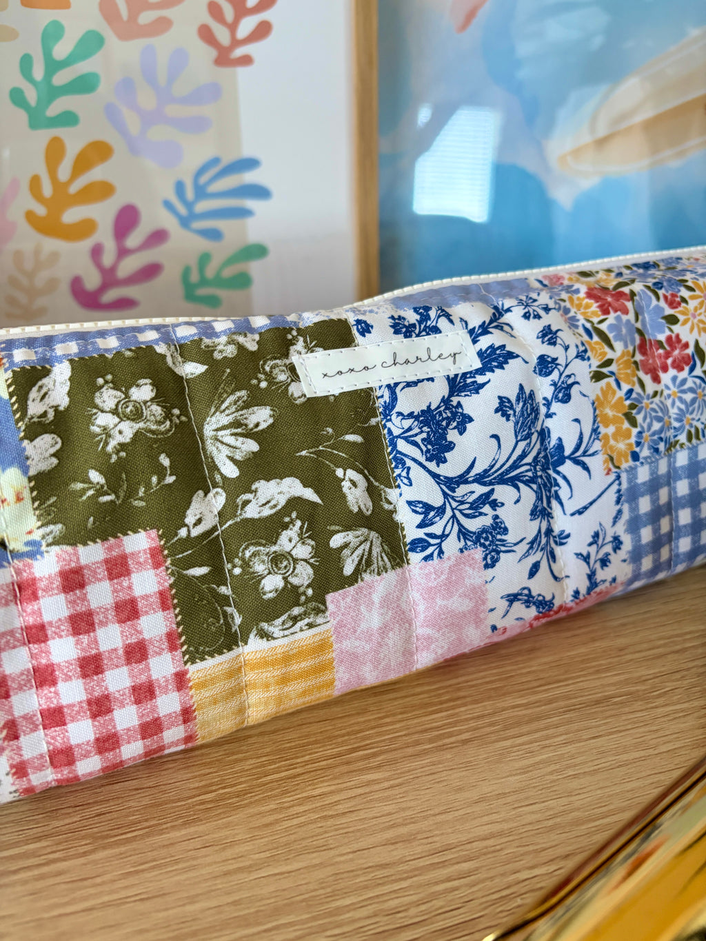 Colorful Picnic Medium Hair Tools Bag
