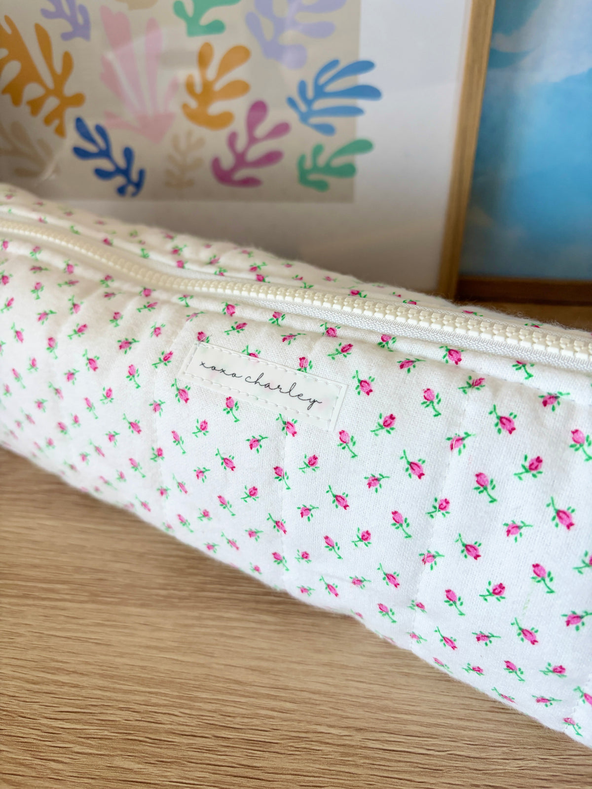 Mini Roses Medium Hair Tools Bag