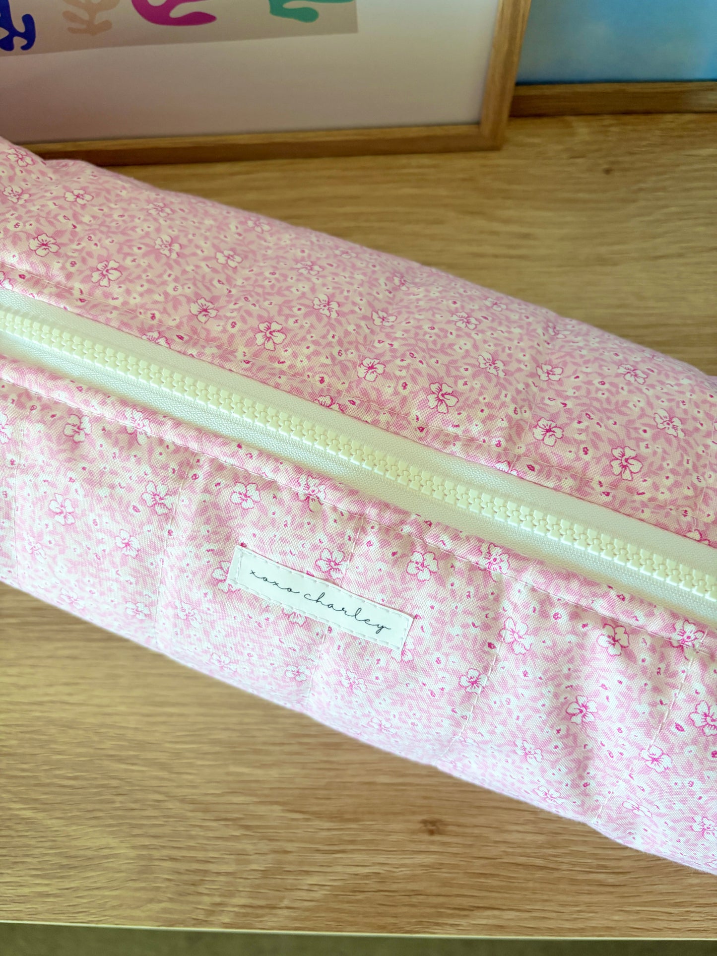 Pink Hawaiian Large Hair Tools Bag