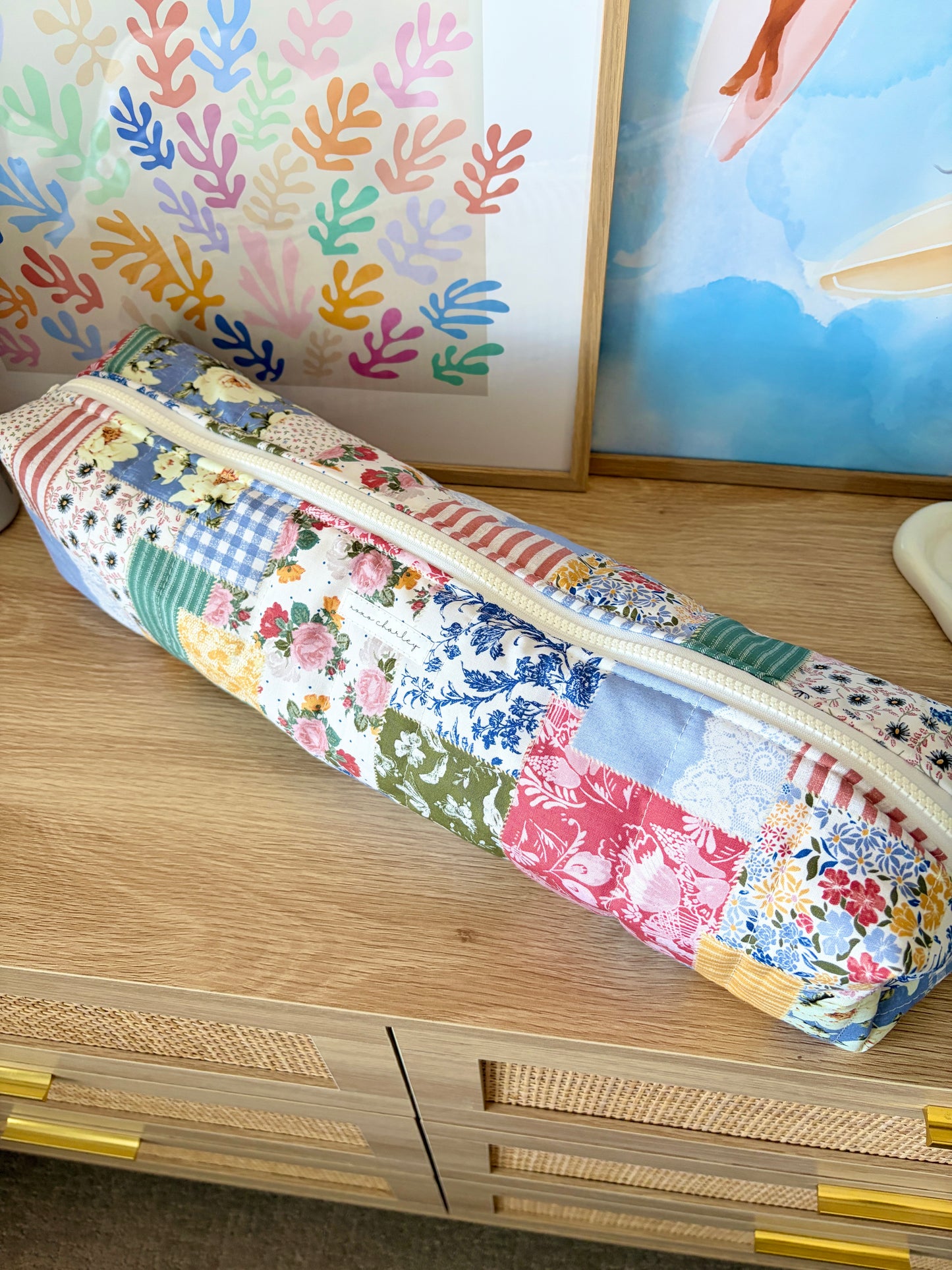 Colorful Picnic Large Hair Tools Bag