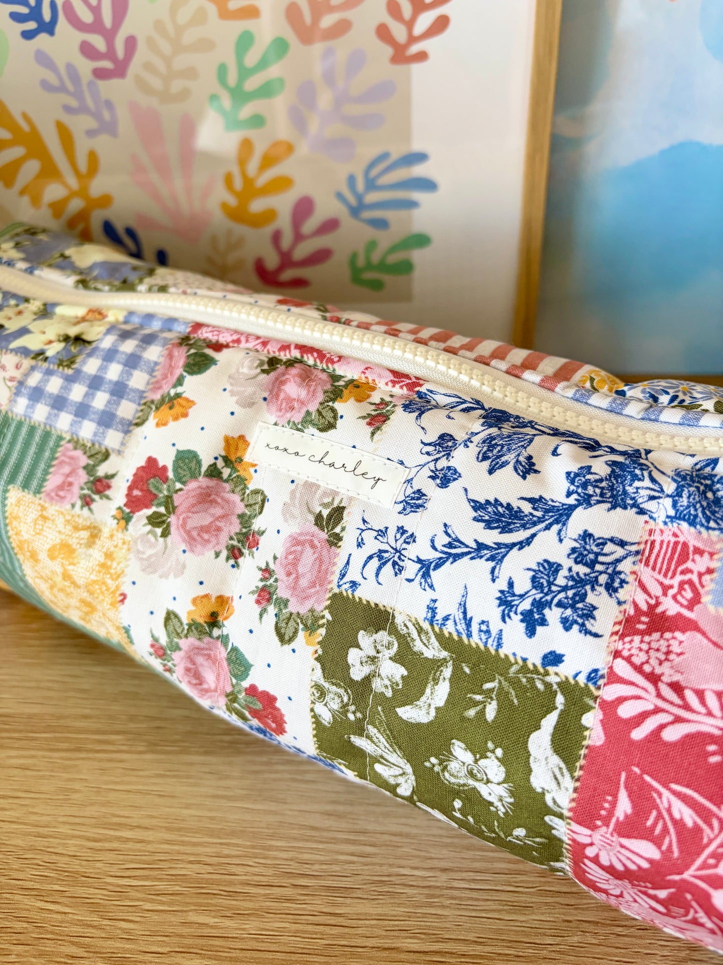 Colorful Picnic Large Hair Tools Bag