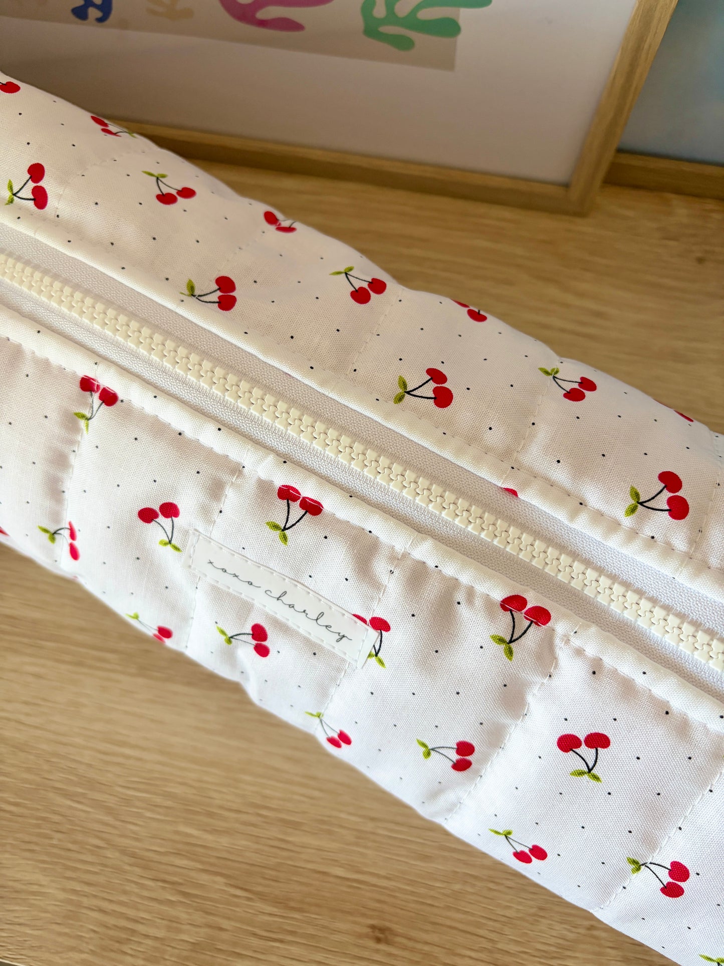 Cherry Red Large Hair Tools Bag