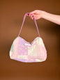 Purple Upcycled Shoulder Bag *limited-edition*