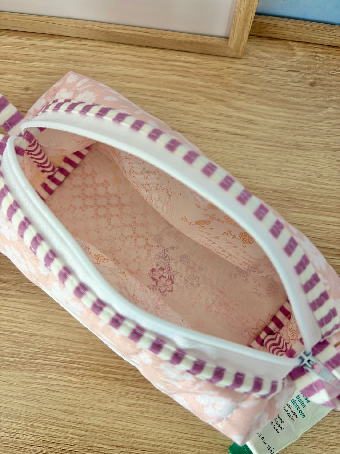 Floral Ballerina Colorblock Bag - Purple/Ditsy Picnic