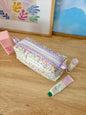 Primrose Colorblock Bag - Purple/Purple Gingham