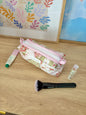 Rosette Colorblock Bag - Pink/Pink Gingham