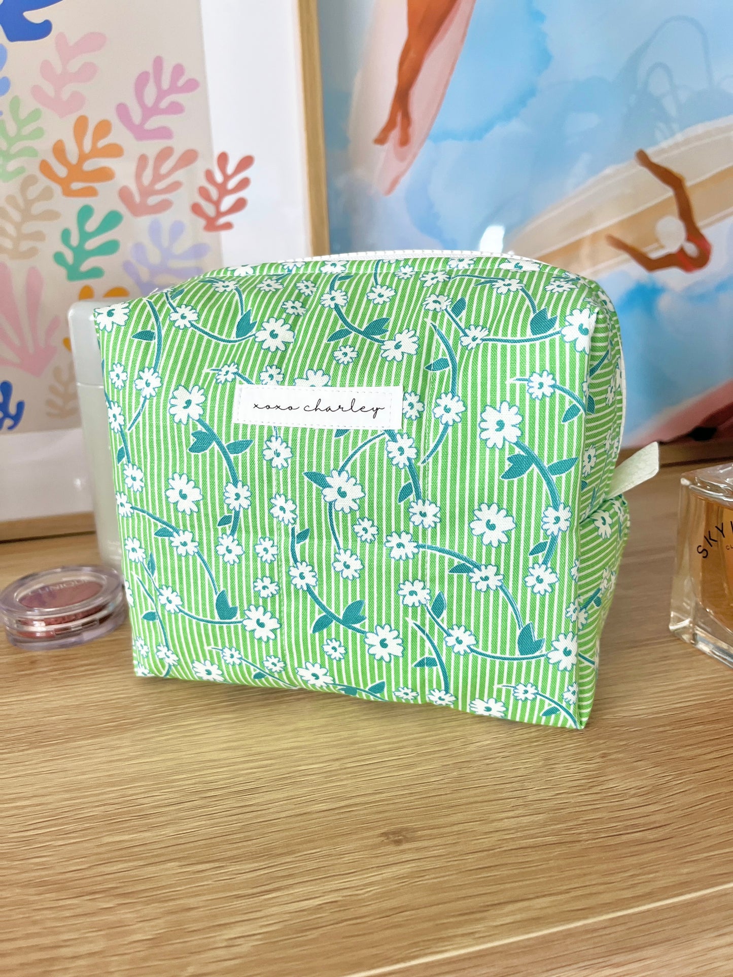 The Ivy Makeup Bag