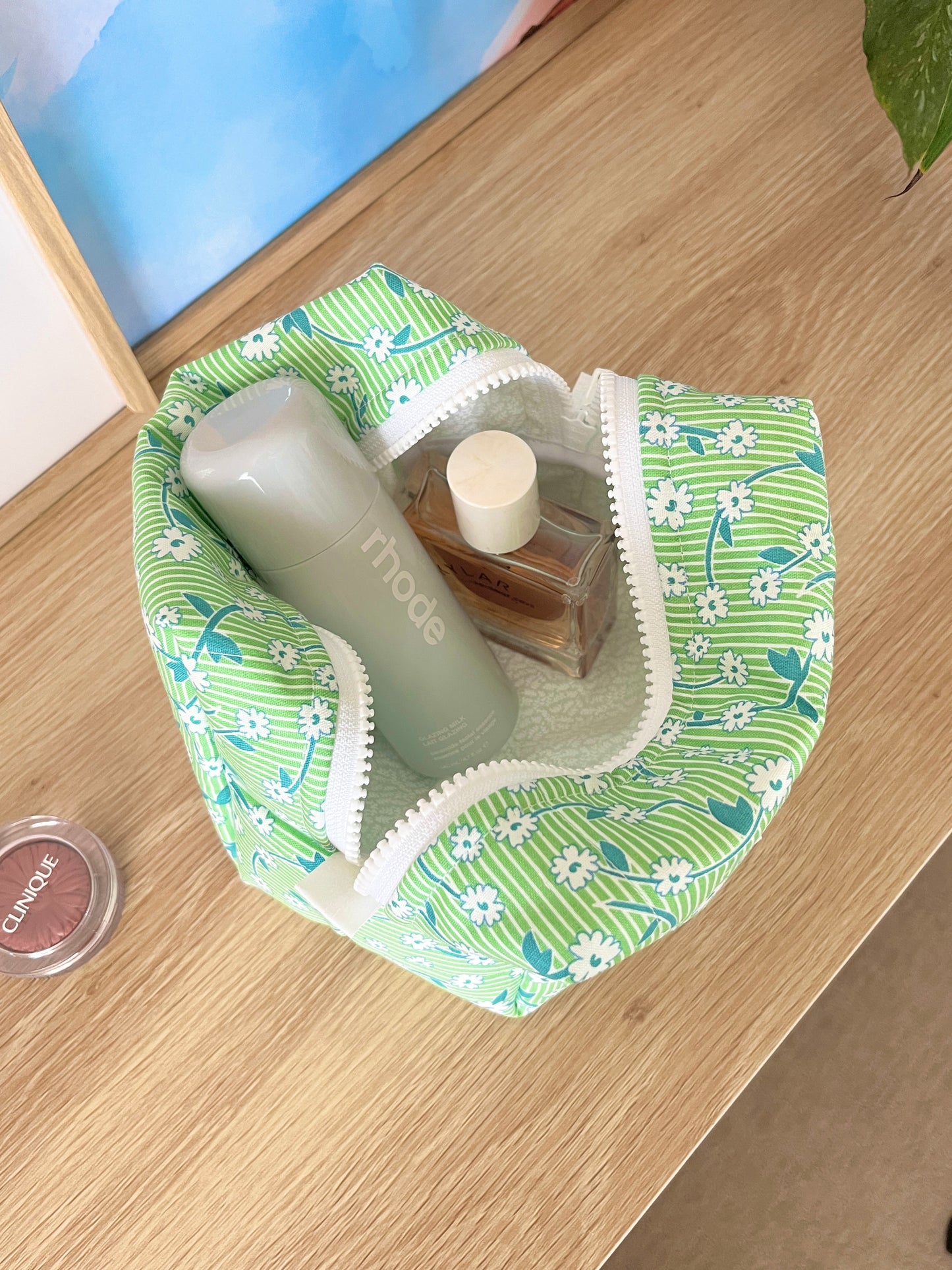 The Ivy Makeup Bag
