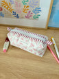 Mini Pink Bows Colorblock Bag - Purple/Purple Gingham