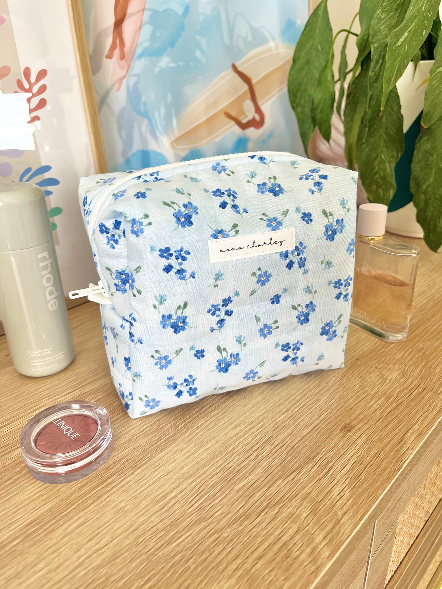 The Evelyn Makeup Bag