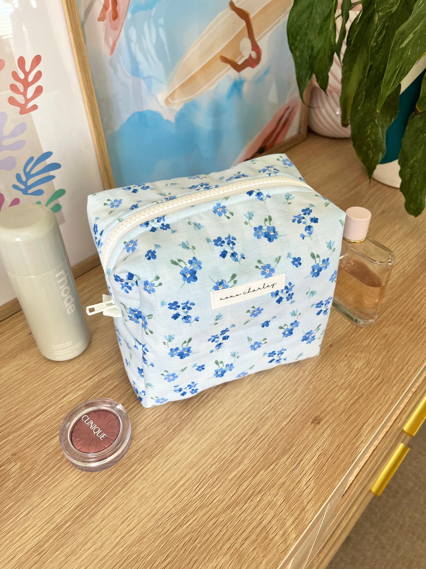 The Evelyn Makeup Bag