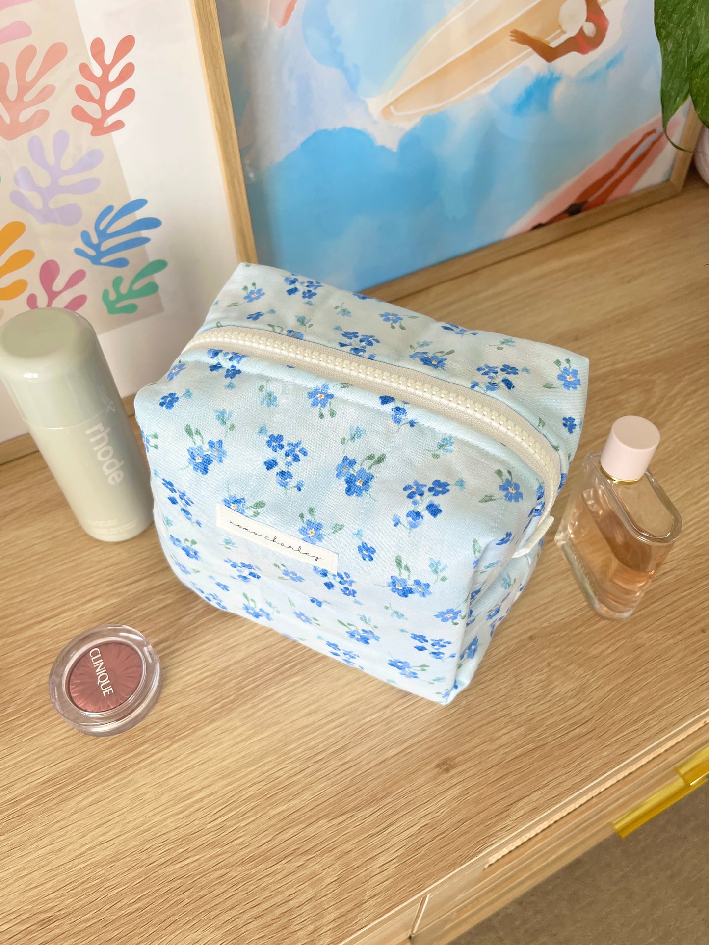 The Evelyn Makeup Bag
