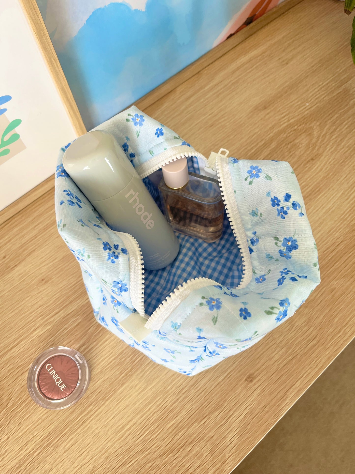 The Evelyn Makeup Bag