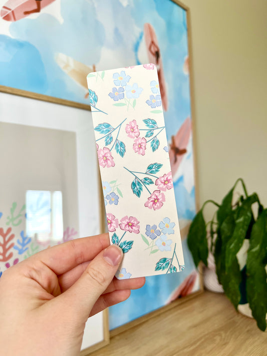 Spring Floral Bookmark