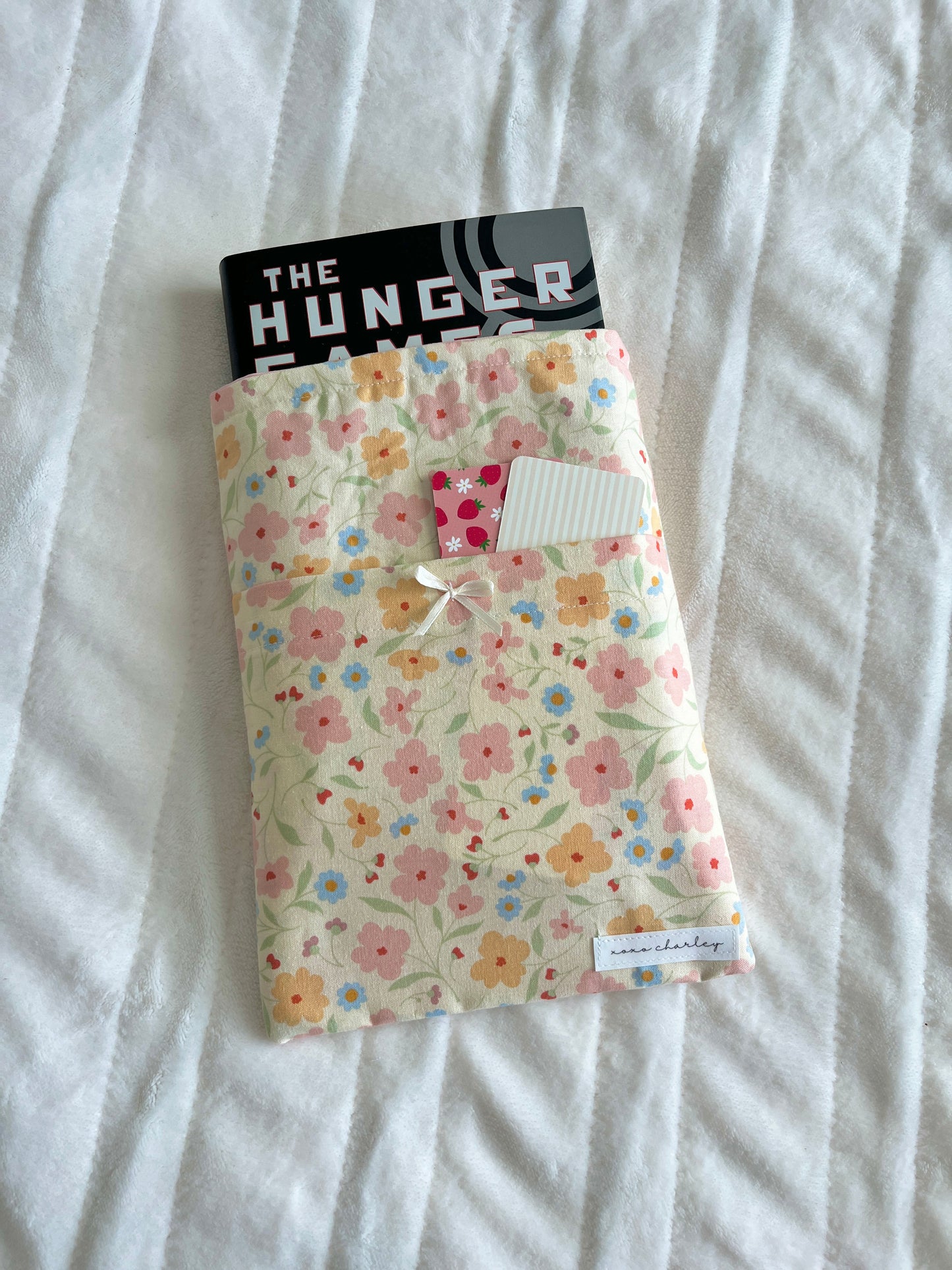 The Summer Medium Book Sleeve with yellow bow
