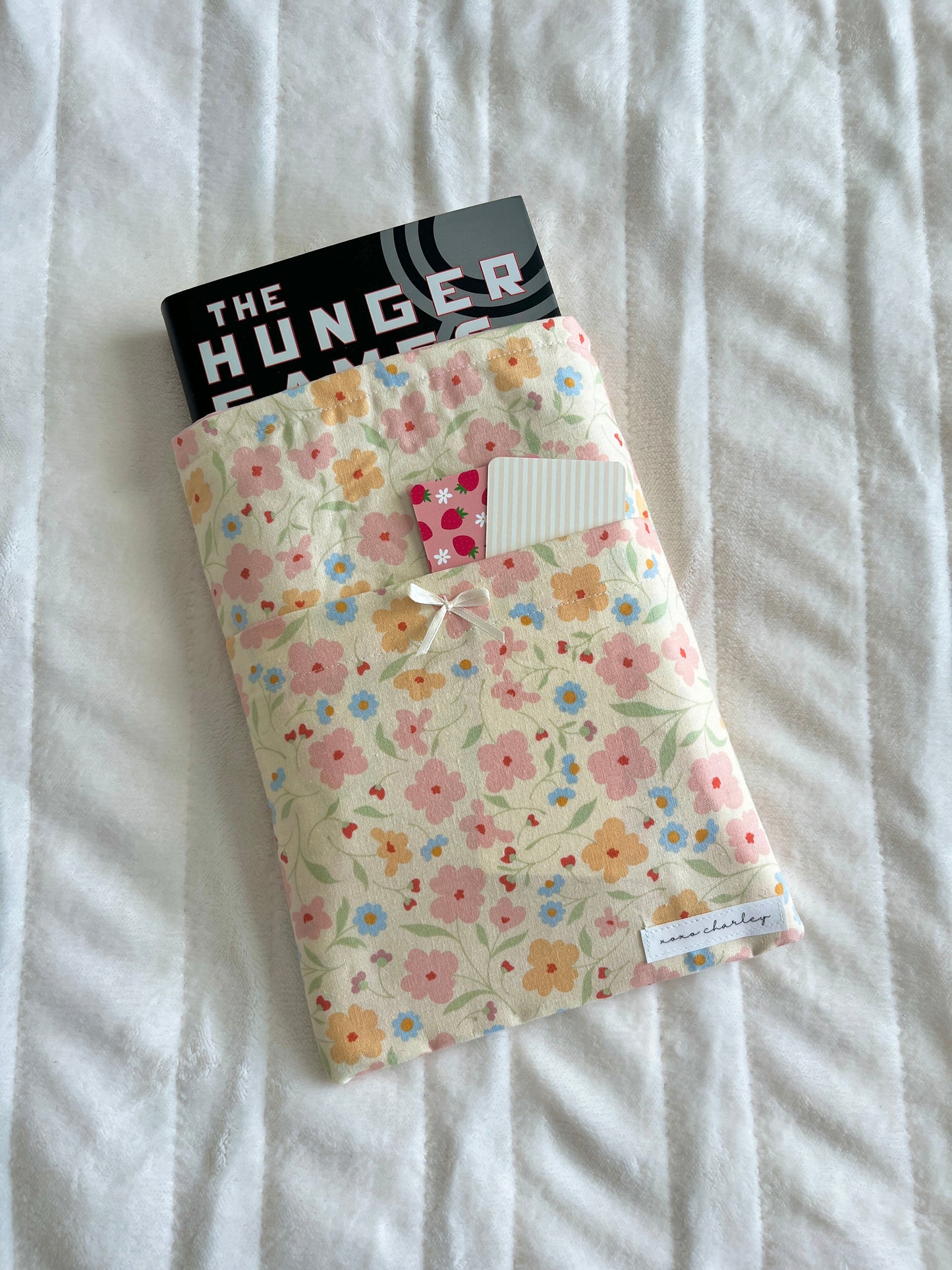 The Summer Medium Book Sleeve with yellow bow