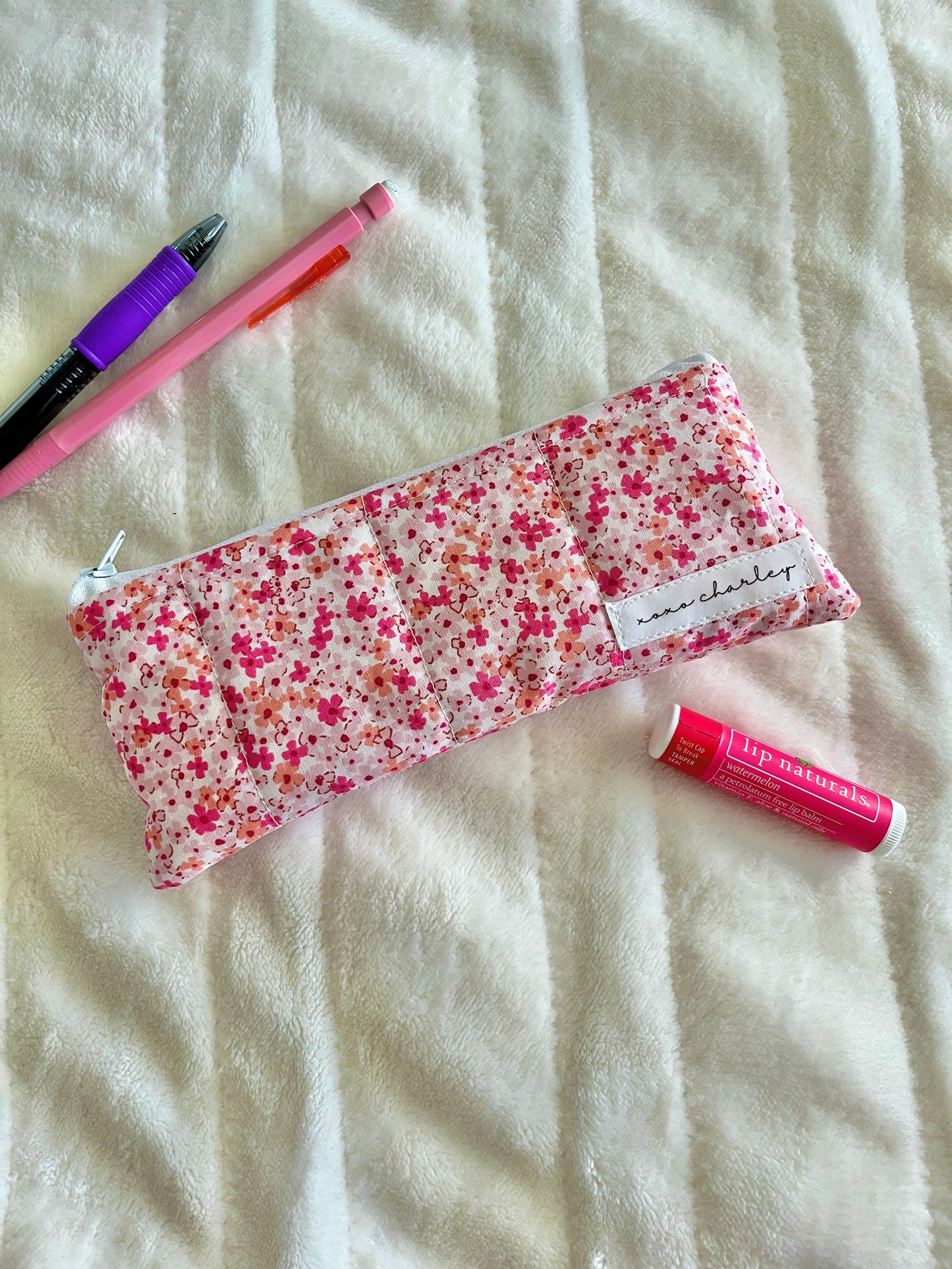 The Sadie Pencil & Glasses Case
