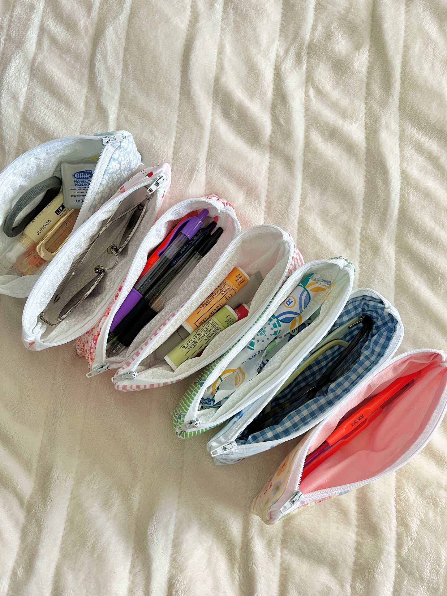 The Sadie Pencil & Glasses Case