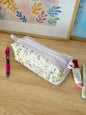 The Purple Wildflower Colorblock Bag - Purple/Purple Gingham