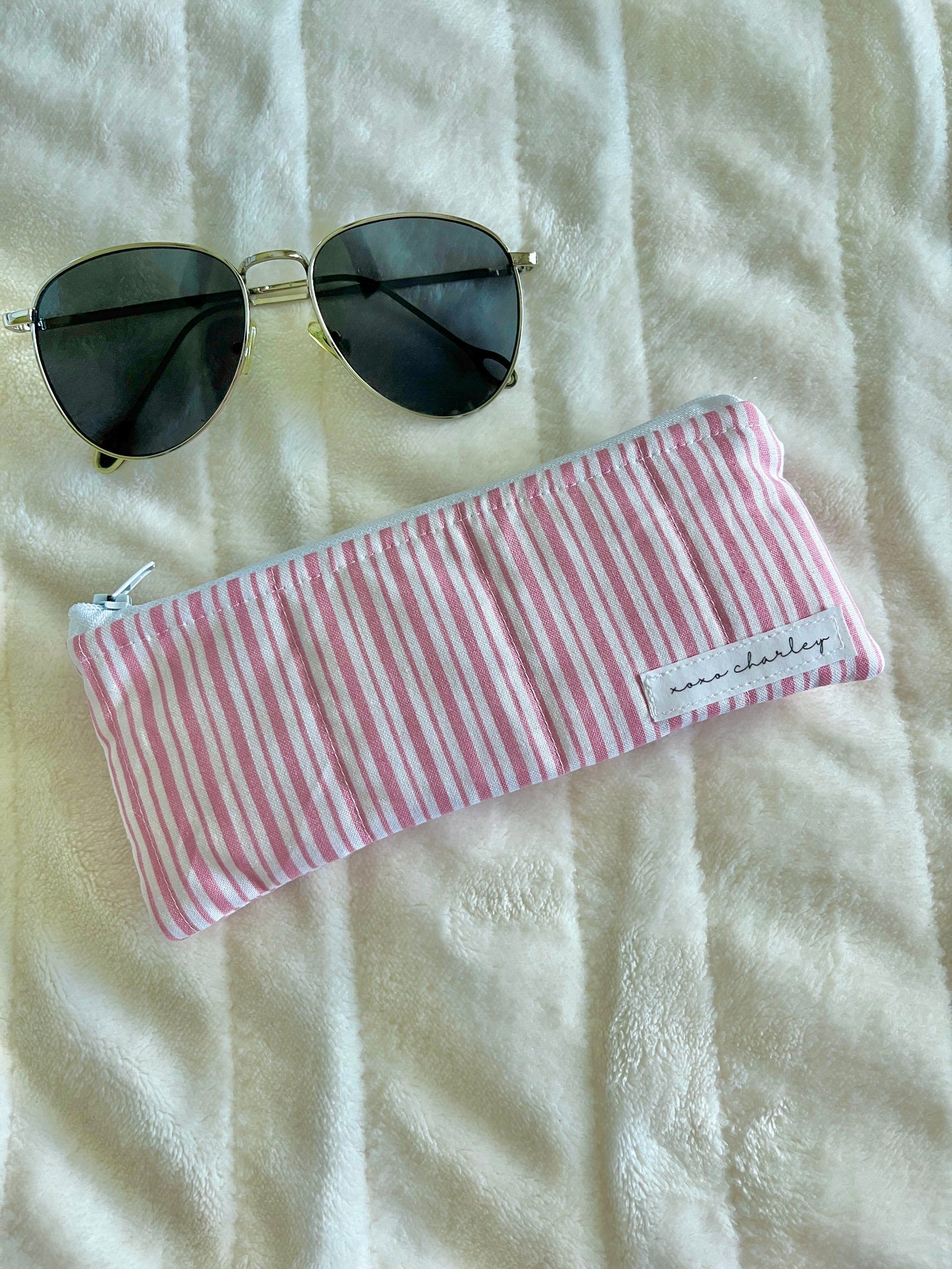 The Sofia Pencil & Glasses Case