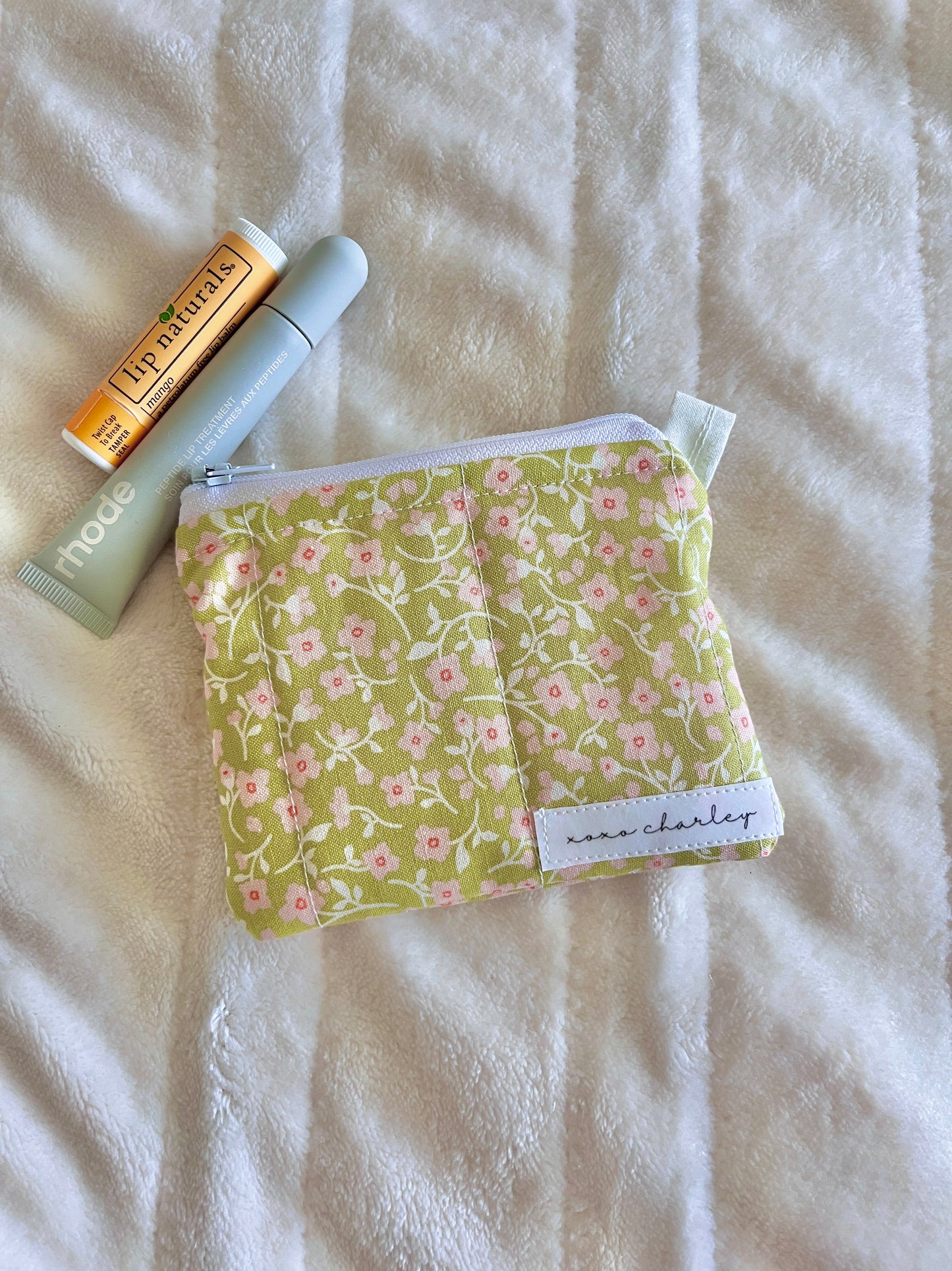 The Peony Keychain Wallet