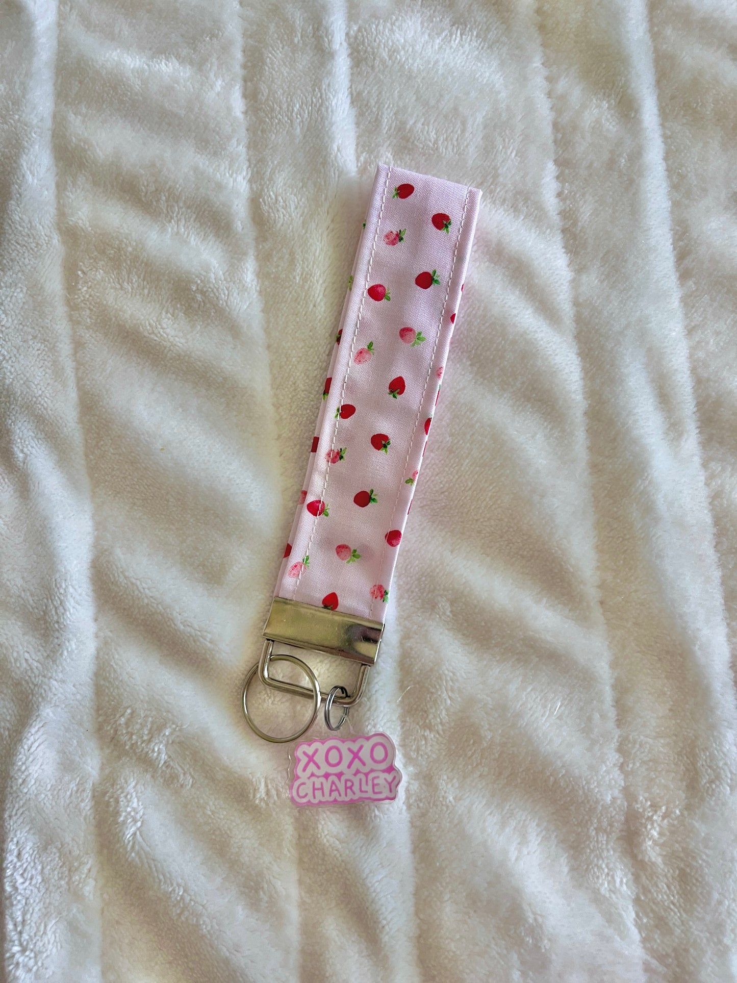 The Ruby Keychain Wristlet