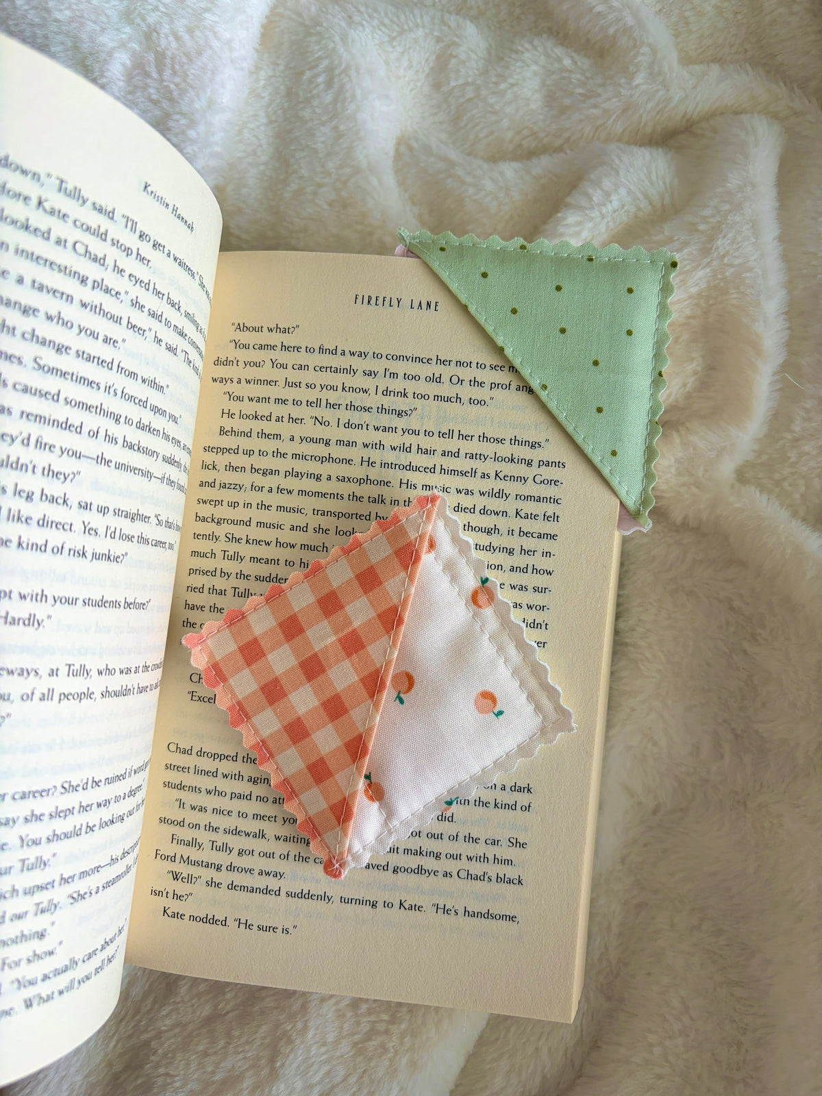 Monthly Regular Fabric Corner Bookmark Subscription Box
