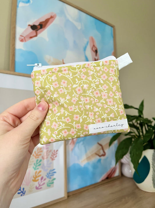 The Peony Keychain Wallet