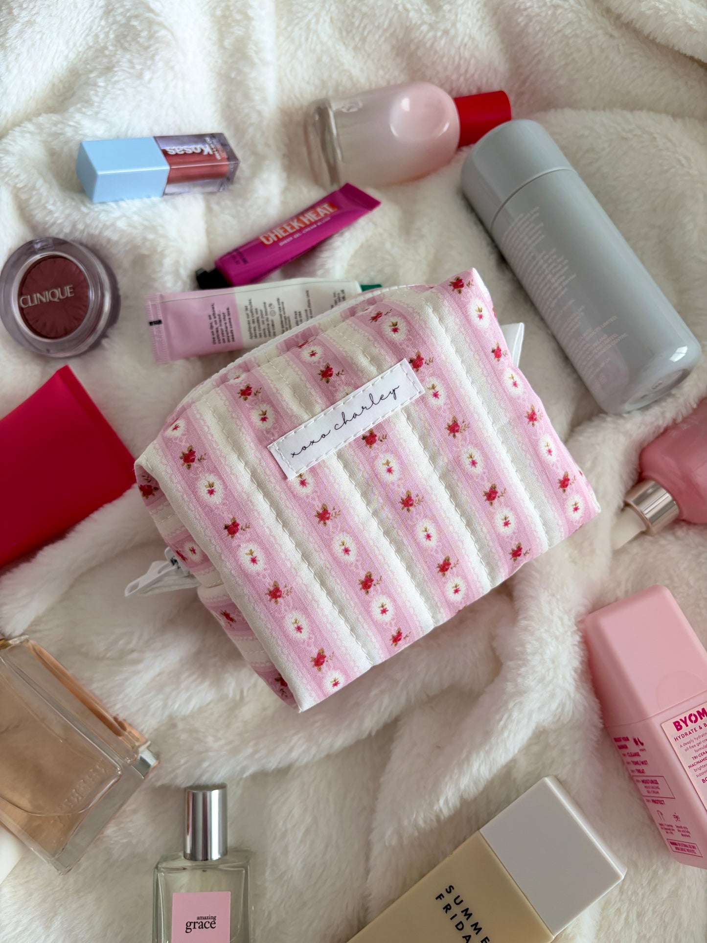 Raspberry Sorbet Mini Makeup Bag *limited-edition*