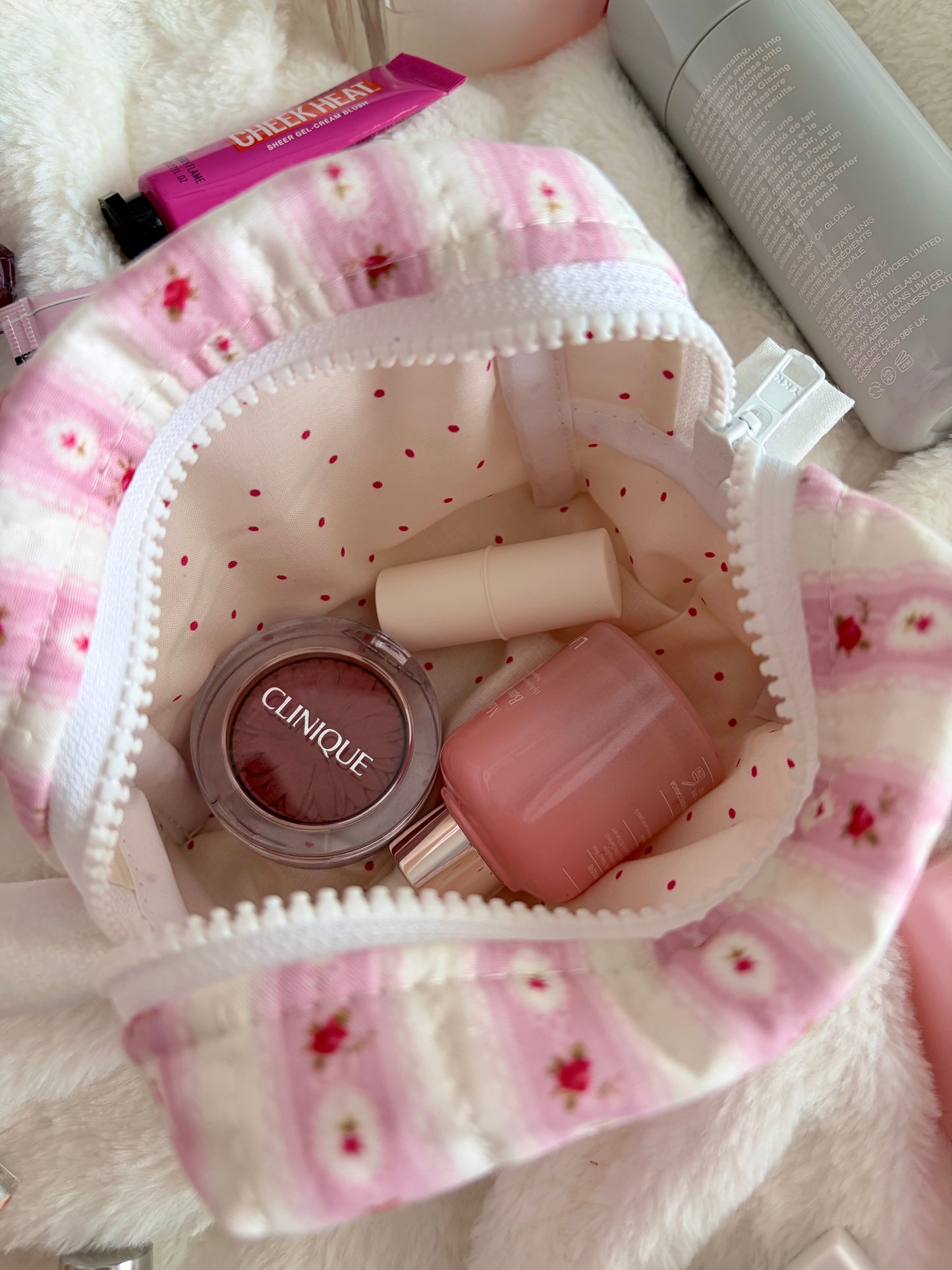 Raspberry Sorbet Mini Makeup Bag *limited-edition*