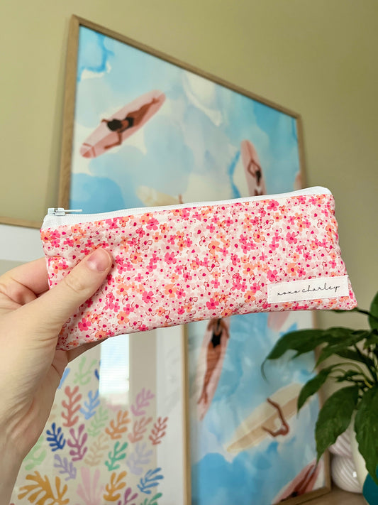 The Sadie Pencil & Glasses Case