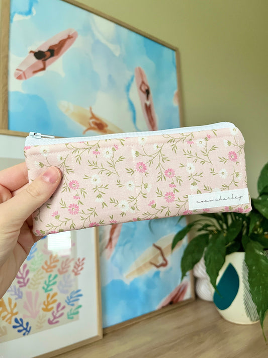 The Jasmine Pencil & Glasses Case