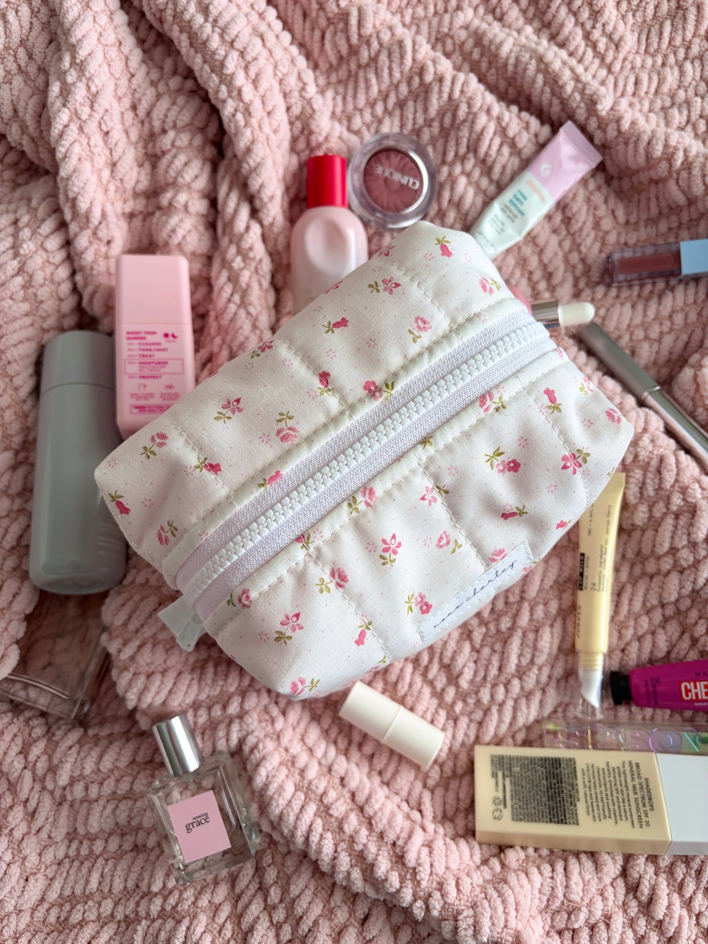 Pink Chantilly Medium Makeup Bag *limited-edition*