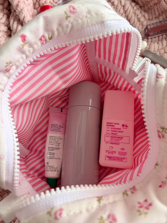 Pink Chantilly Medium Makeup Bag *limited-edition*