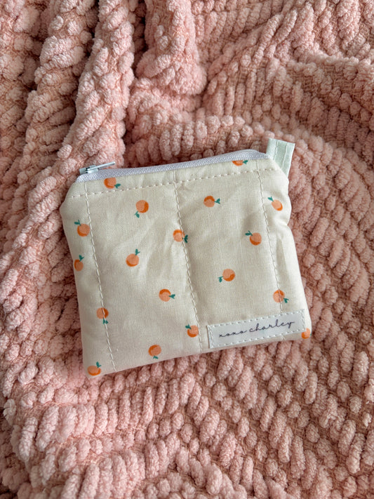 Peaches & Cream Keychain Wallet *limited-edition*