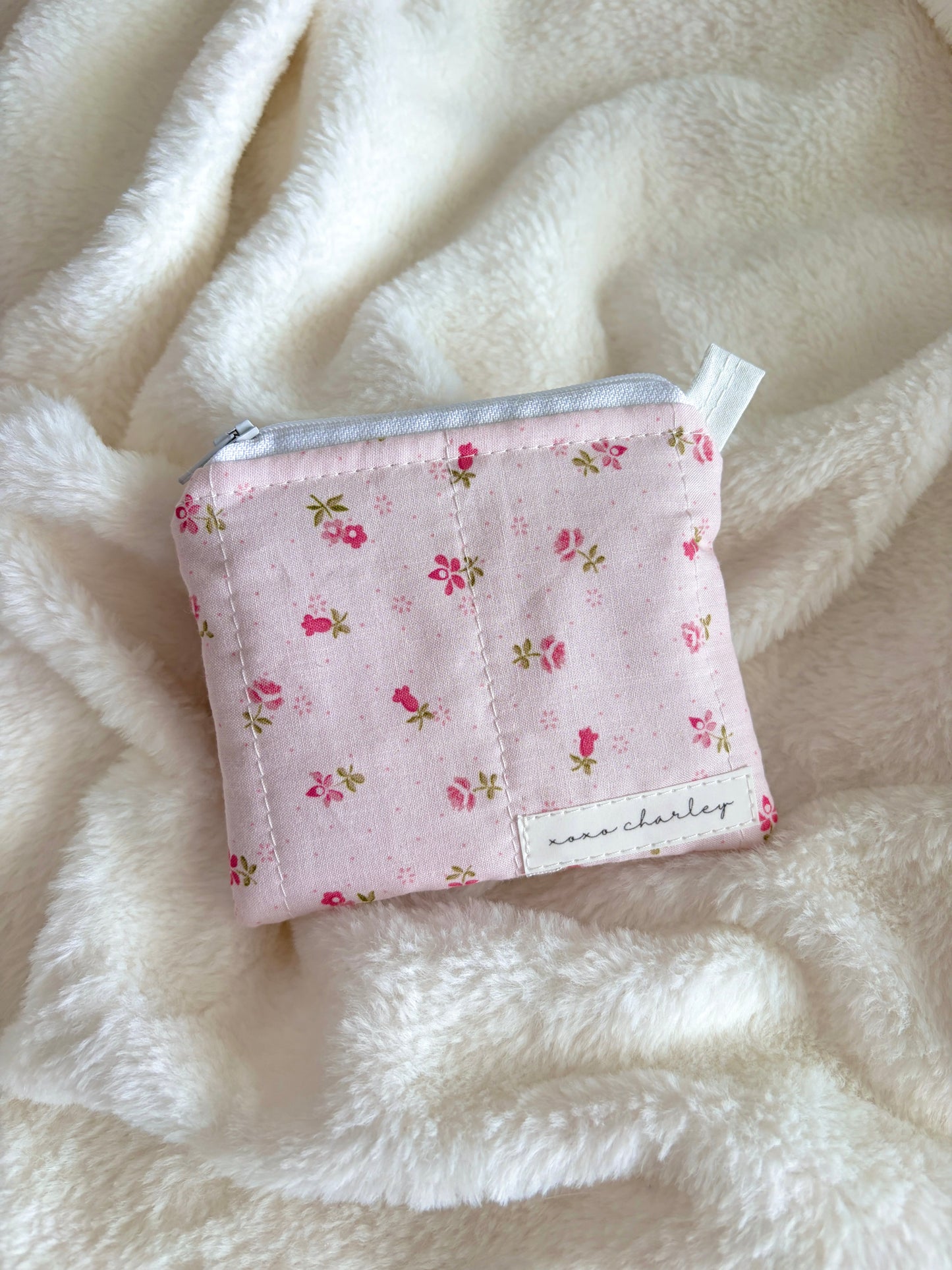 Strawberry Matcha Keychain Wallet *limited-edition*