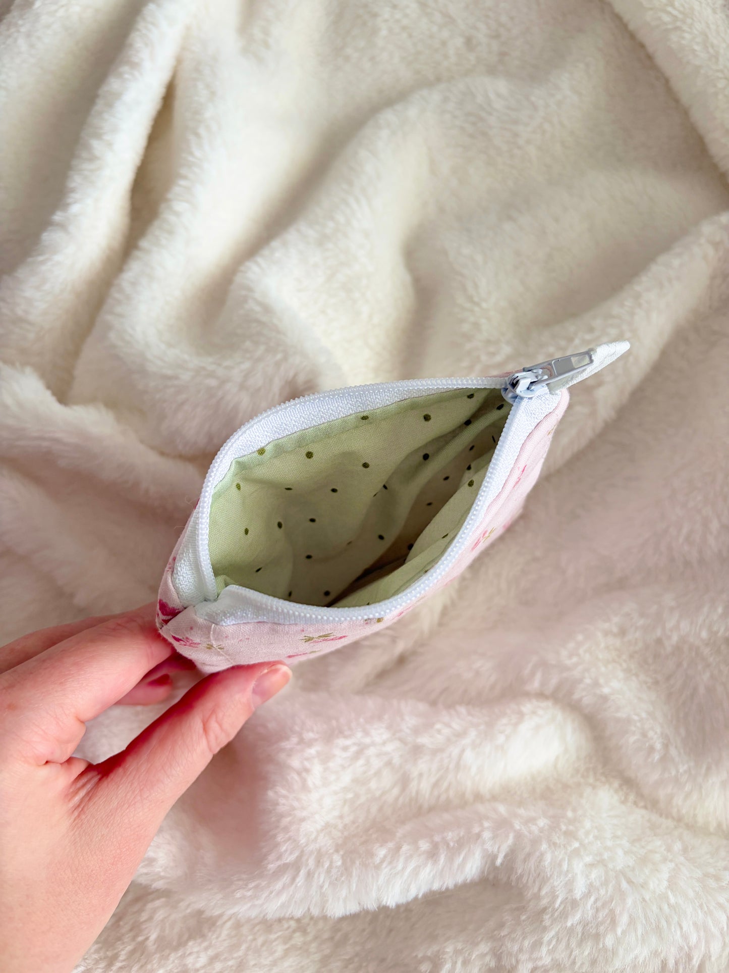 Strawberry Matcha Keychain Wallet *limited-edition*