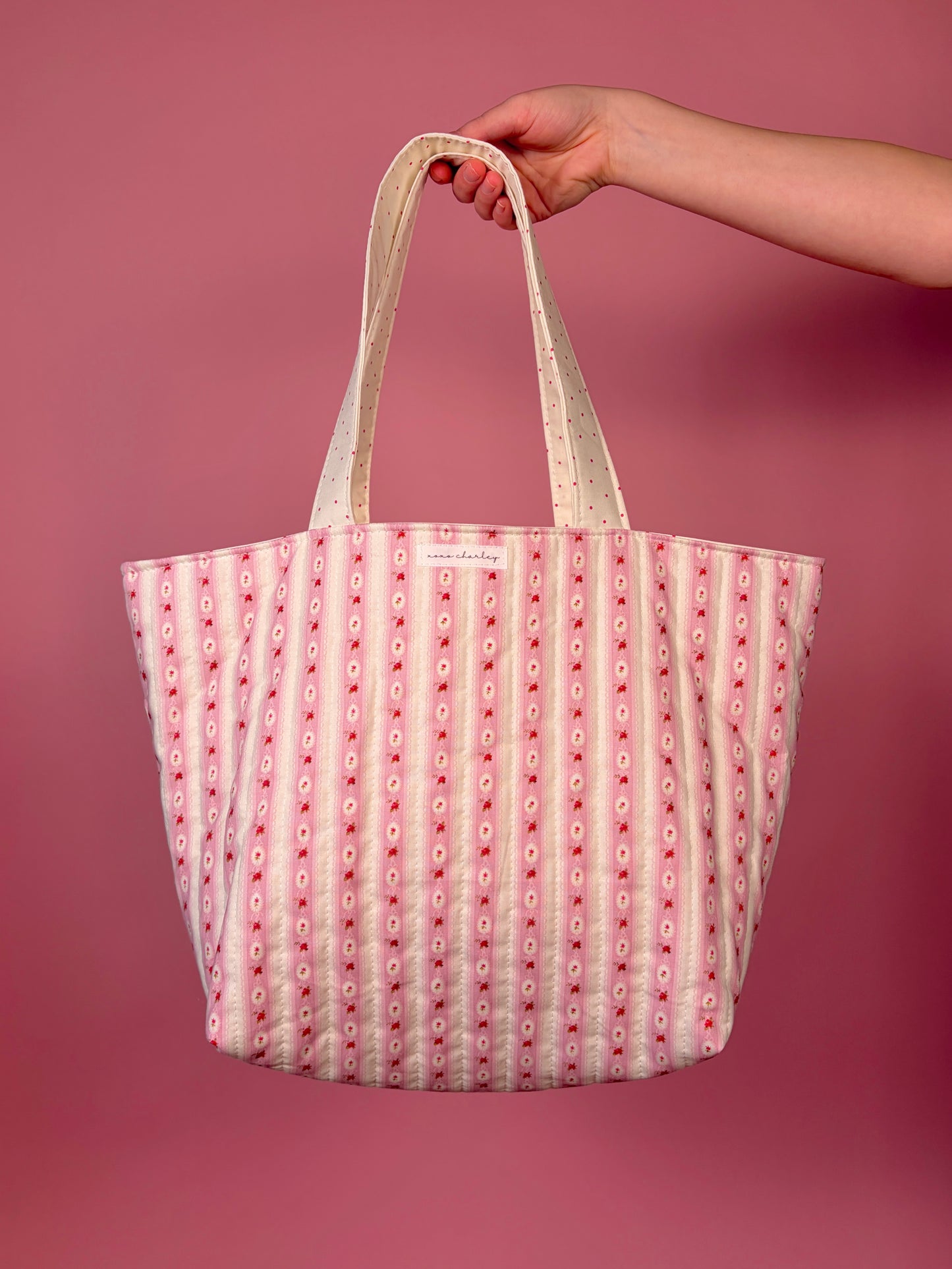 Raspberry Sorbet Large Tote Bag *limited-edition*