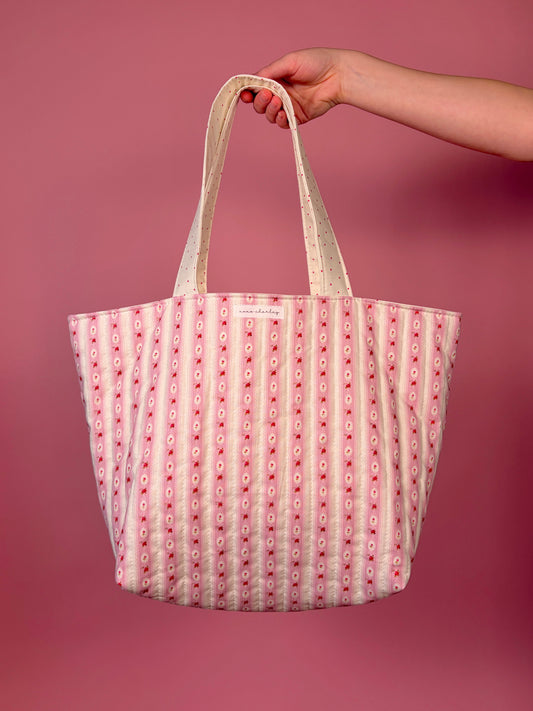 Raspberry Sorbet Large Tote Bag *limited-edition*