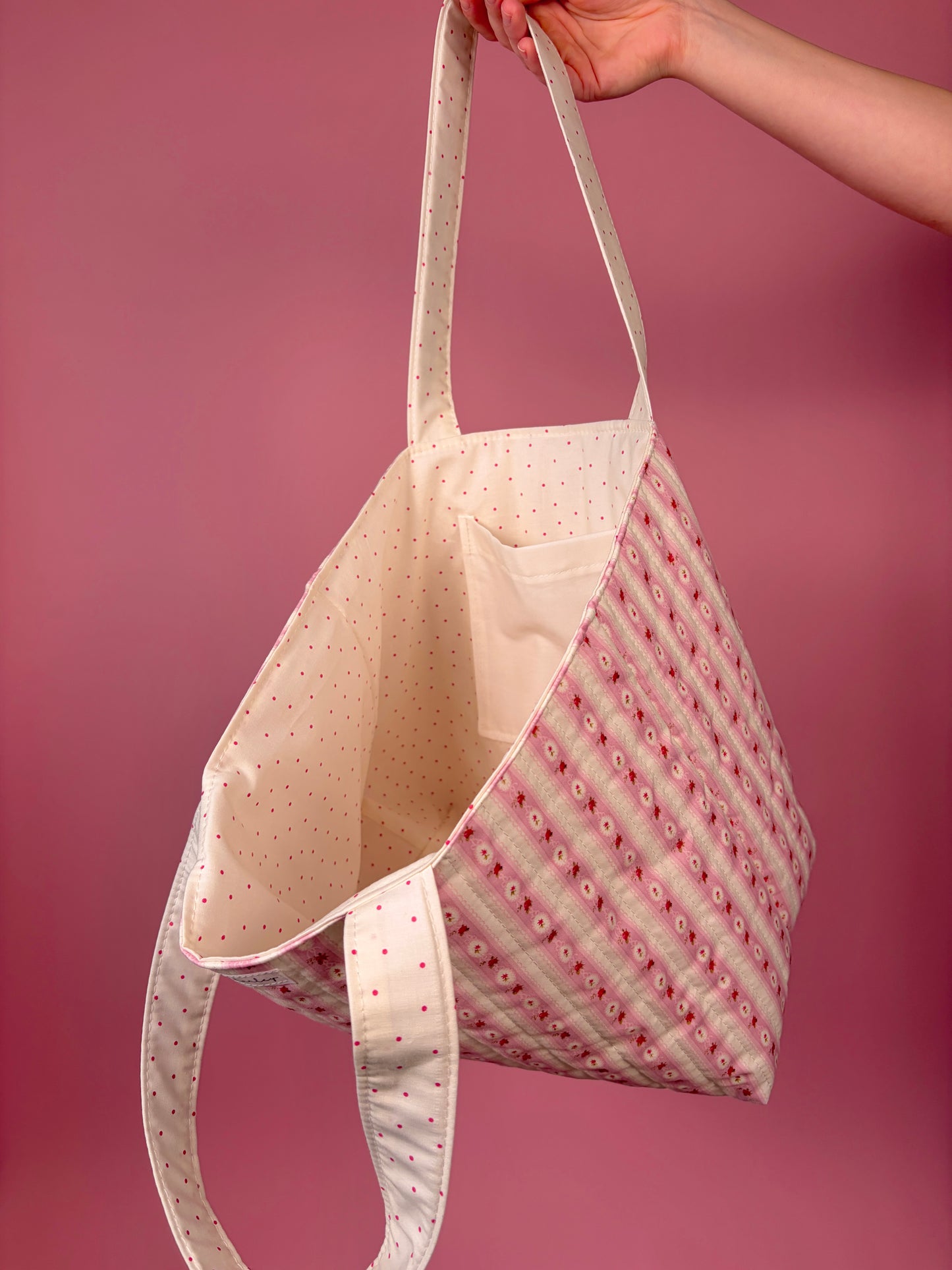 Raspberry Sorbet Large Tote Bag *limited-edition*