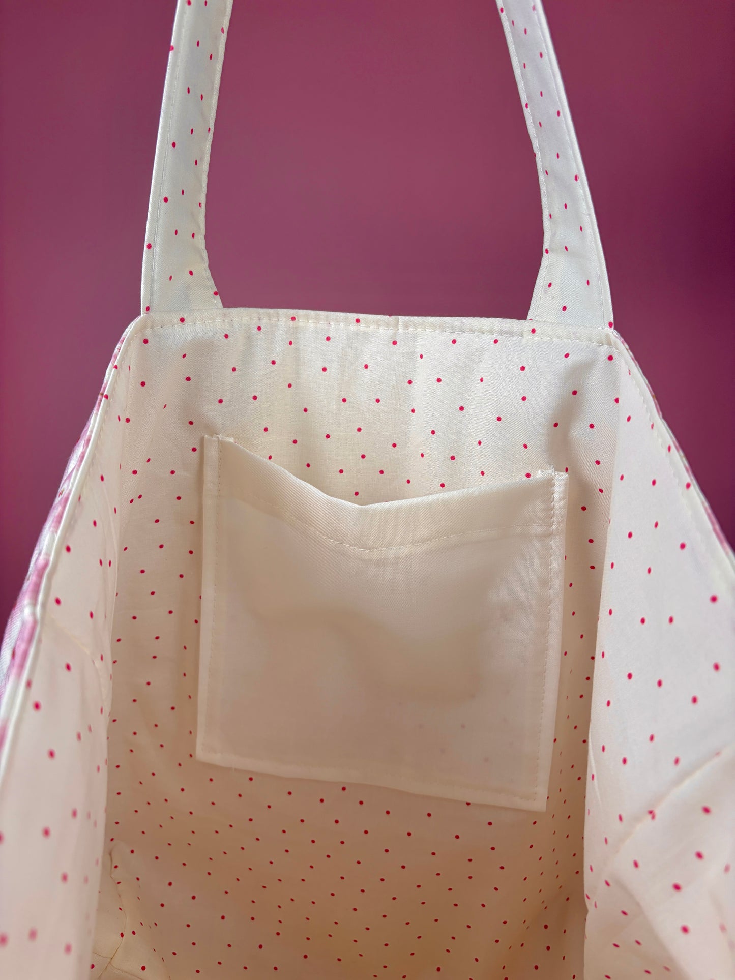 Raspberry Sorbet Large Tote Bag *limited-edition*