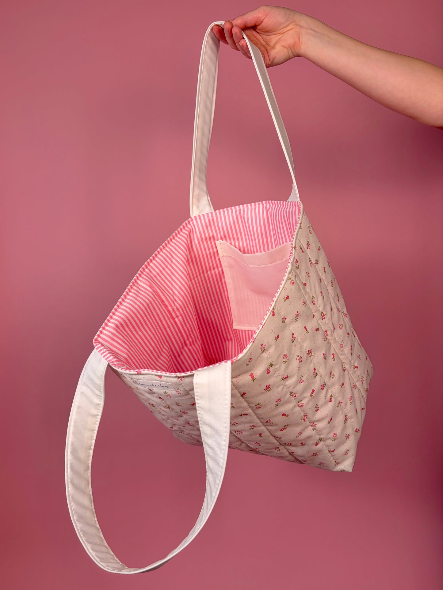 Pink Chantilly Large Tote Bag *limited-edition*